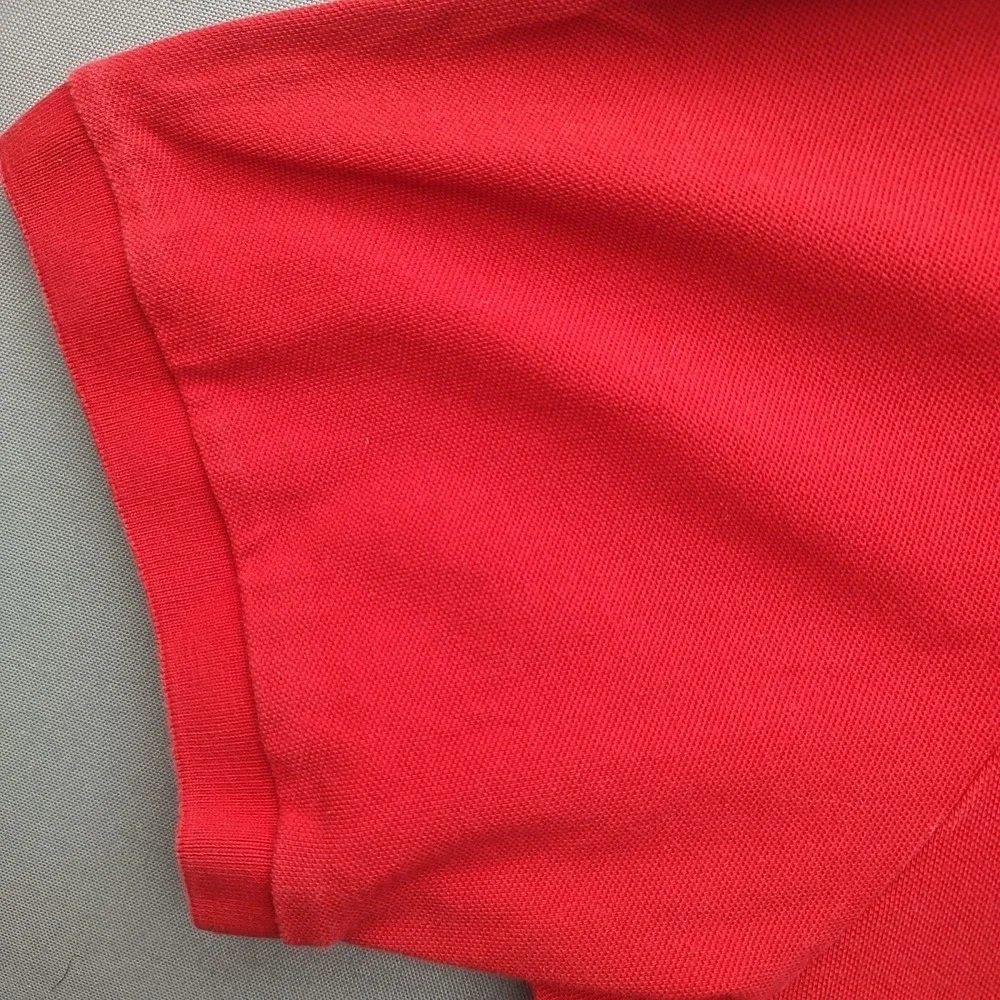 Polo Ralph Lauren 2 Button‎ Short Sleeve Cotton Polo Shirt Men's 4XB Light Red